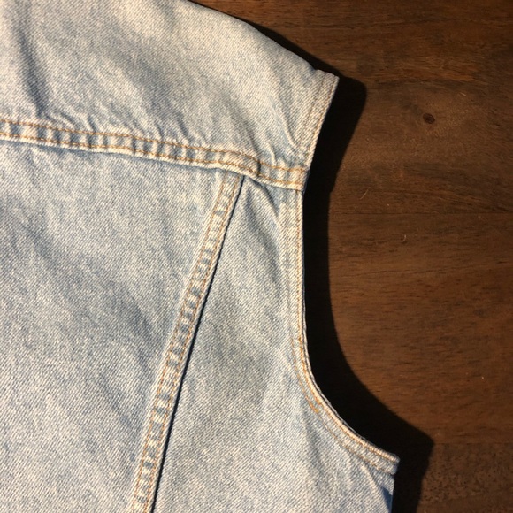 Rare Vintage 1980s Levi’s Sleeveless Jacket Size M - Picture 5 of 8